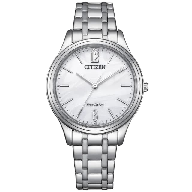 【CITIZEN 星辰】LADYS系列 簡約時尚 光動能腕錶 七夕 情人節 送禮 推薦(EM0411-71A)