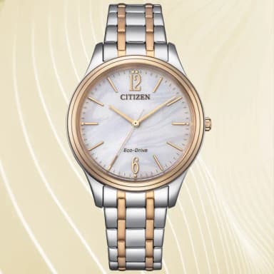 【CITIZEN 星辰】LADYS系列 時尚簡約 光動能腕錶 畢業禮物 送禮 推薦(EM0416-78A)