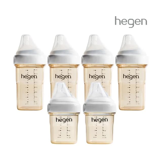 【hegen 總代理】明星六支組(150ml雙瓶+240ml雙瓶 x2)