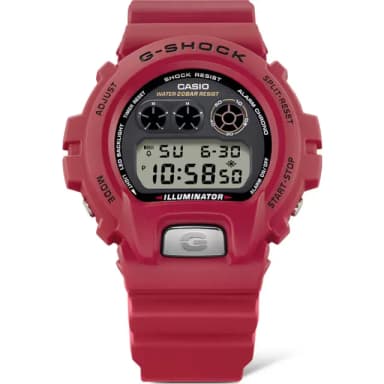 【CASIO 卡西歐】G-SHOCK 30周年紀念版 電子錶 手錶-紅 送禮 禮物 推薦(DW-6900TR-4)