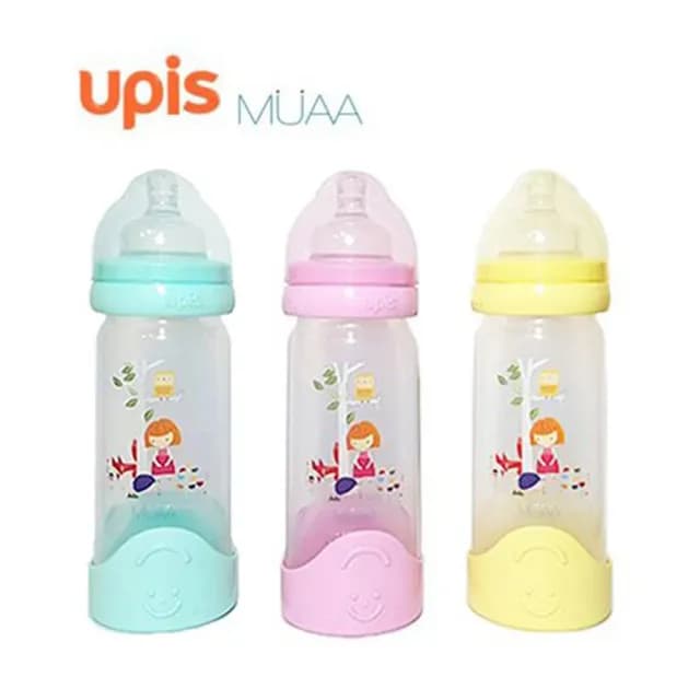【韓國UPIS MUAA】免洗拋棄式奶瓶(多色可選)