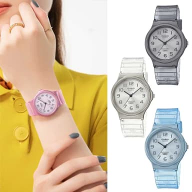 【CASIO 卡西歐】經典日系簡約指針錶-4款可選(MQ-24S系列)