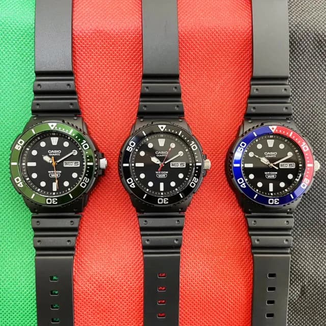 【CASIO 卡西歐】全新潛水風格輕巧運動手錶-MRW-230H系列(3款可選)