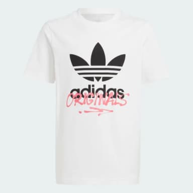 【adidas 愛迪達】短袖上衣 T恤 童裝 - Originals IY5455