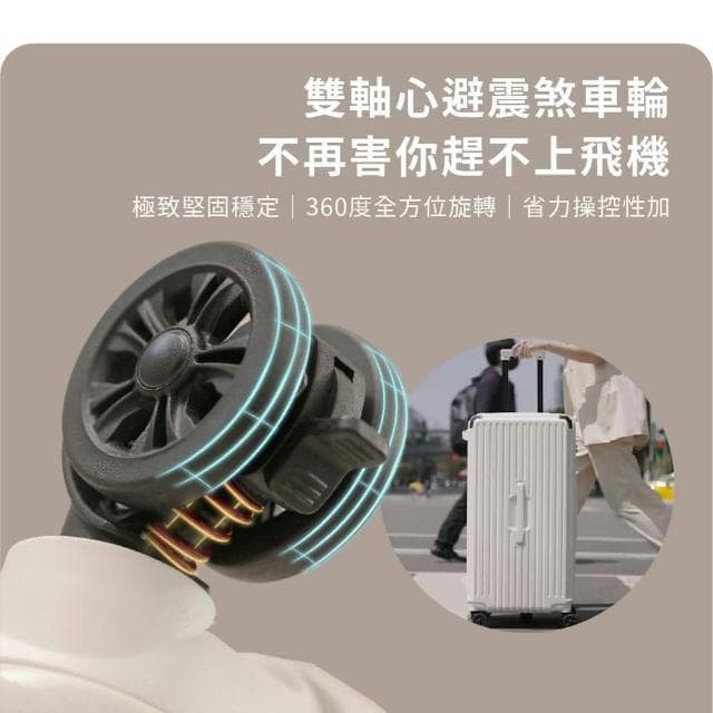 【DoriSuitcase】20吋 極o能裝行李箱/登機箱 朵莉絲Doris(多色任選)