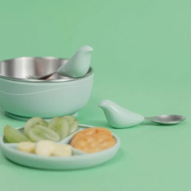 【CYD TERRA 官方直營】彌月食光禮盒-超值三入組(寶寶餐具/兒童餐具/彌月禮盒)