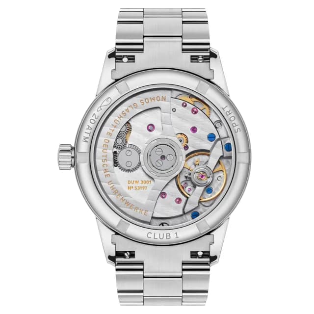 【NOMOS】Club系列 自動上鍊 小秒針 時尚機械腕錶 畢業禮物 送禮 推薦 34mm(755)