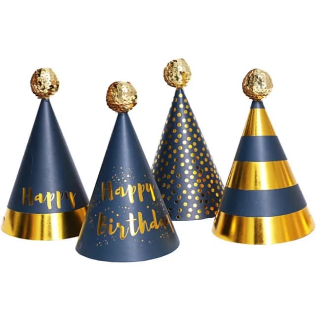 【橘魔法】（12頂一組） 生日派對帽(節慶 節日 慶祝 派對 生日快樂 布置裝飾 活動派對 活動)