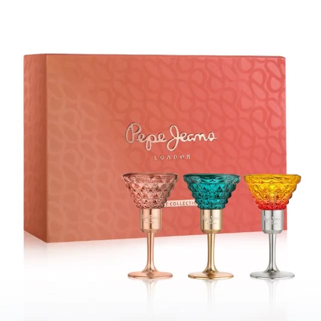 【Pepe Jeans】精緻奢華女性淡香水禮盒限量珍藏版15ml*3入(專櫃公司貨)