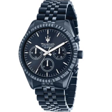 【MASERATI 瑪莎拉蒂】Competizione系列 紳男三眼手錶 送禮推薦43mm(R8873600011)