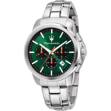 【MASERATI 瑪莎拉蒂】Velocità系列 三眼計時手錶 週年慶送禮推薦43mm(R8873621043)
