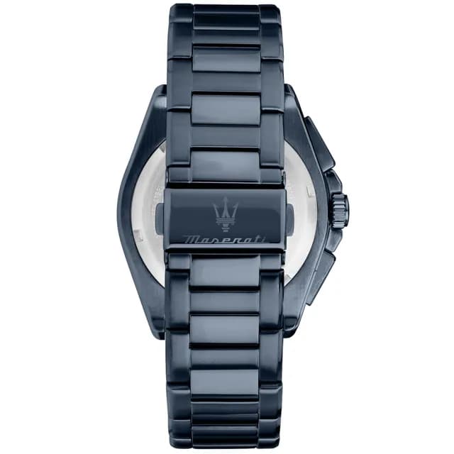 【MASERATI 瑪莎拉蒂】Velocità系列 三眼計時手錶 週年慶送禮推薦43mm(R8873652008)