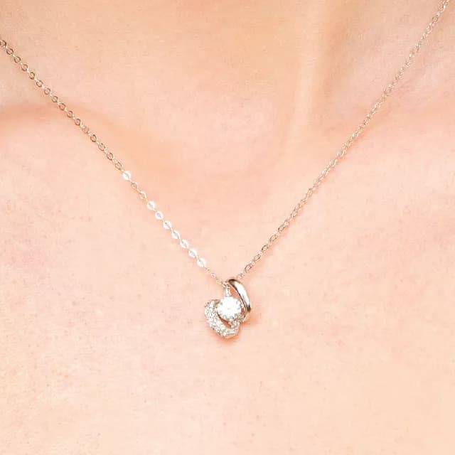 【CReAM】Edna50分純銀莫桑鑽莫桑石亮鑽銀色女項鍊(生日 禮物 送禮 禮盒)