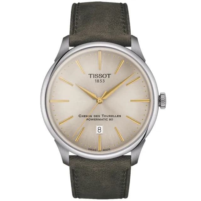 【TISSOT 天梭 官方授權】杜魯爾系列 簡約機械腕錶 七夕 情人節 禮物 送禮 推薦(T1394071626100)
