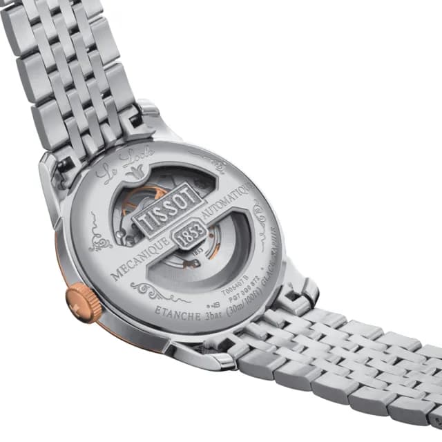 【TISSOT 天梭 官方授權】LE LOCLE 力洛克系列 機械腕錶 七夕 情人節 禮物 送禮 推薦(T0064072203302)