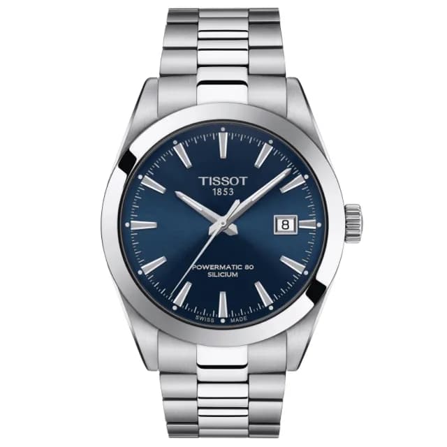 【TISSOT 天梭 官方授權】GENTLEMAN紳士系列 機械腕錶 畢業禮物 送禮 推薦(T1274071104100)