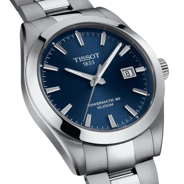 【TISSOT 天梭 官方授權】GENTLEMAN紳士系列 機械腕錶 禮物 送禮 推薦(T1274071104100)