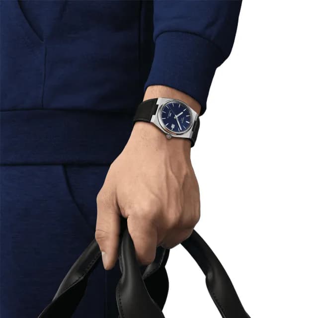 【TISSOT 天梭 官方授權】PRX系列 1970年代復刻 機械腕錶 畢業禮物 送禮 推薦(T1374071704100)