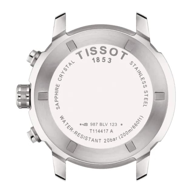 【TISSOT 天梭 官方授權】PRC200 CHRONOGRAPH 三眼計時腕錶 畢業禮物 送禮 推薦(T1144171104700)