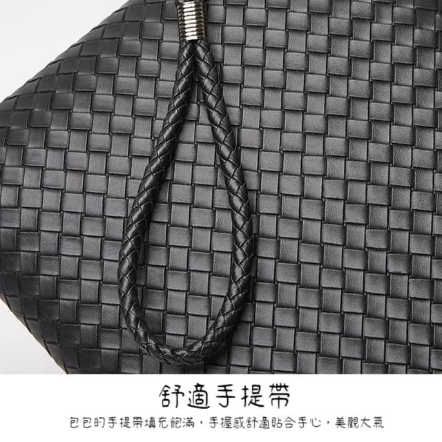 【MoonDy】女生包包 男包 女包 手拿包 編織壓紋 手拿包男 手拿包女 雙層手拿包 男用手拿包