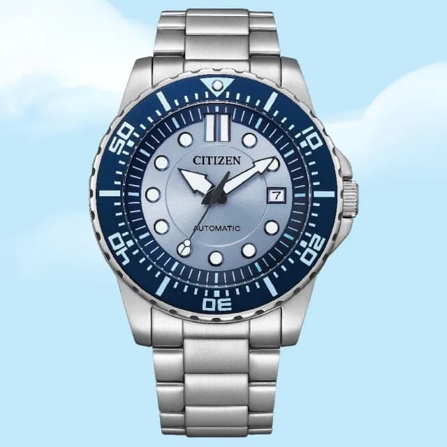 【CITIZEN 星辰】Mechanical系列 禮物首選單品希望之藍限定款男士腕錶  43.0mm(NJ0178-81M)