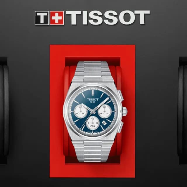 【TISSOT 天梭】PRX系列 熊貓 機械腕錶 七夕 情人節 禮物 送禮 推薦(T1374271104100)