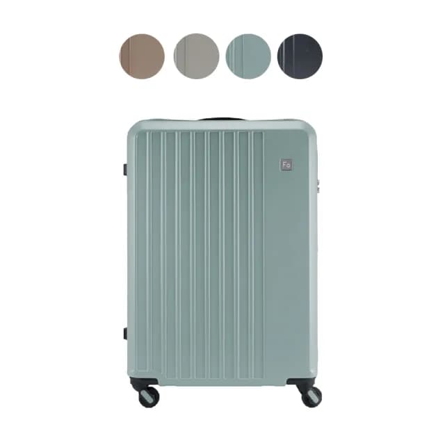 【FREQUENTER】28吋 輕量靜音前開式拉鍊箱(行李箱 旅行箱)