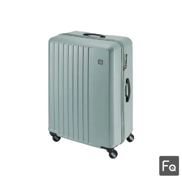 【FREQUENTER】28吋 輕量靜音前開式拉鍊箱(行李箱 旅行箱)