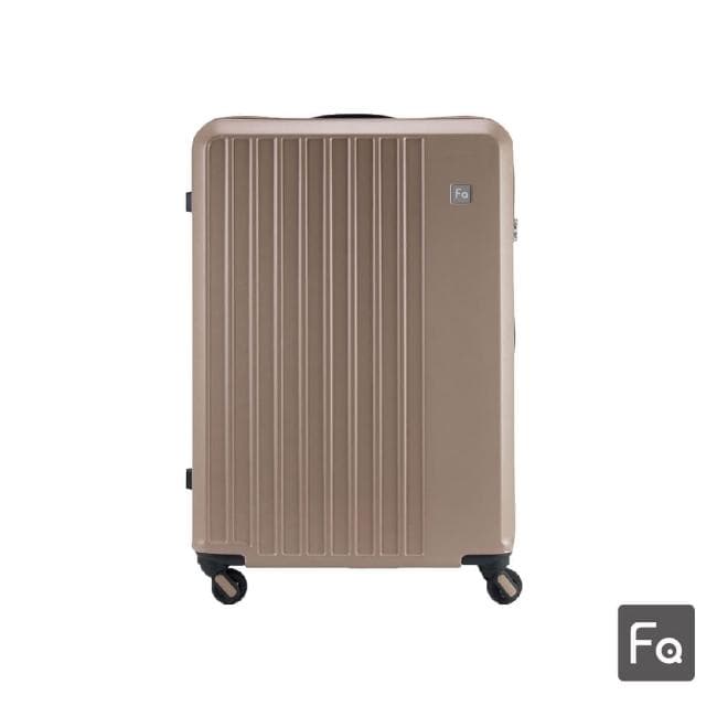 【FREQUENTER】28吋 輕量靜音前開拉鍊箱(行李箱 旅行箱)