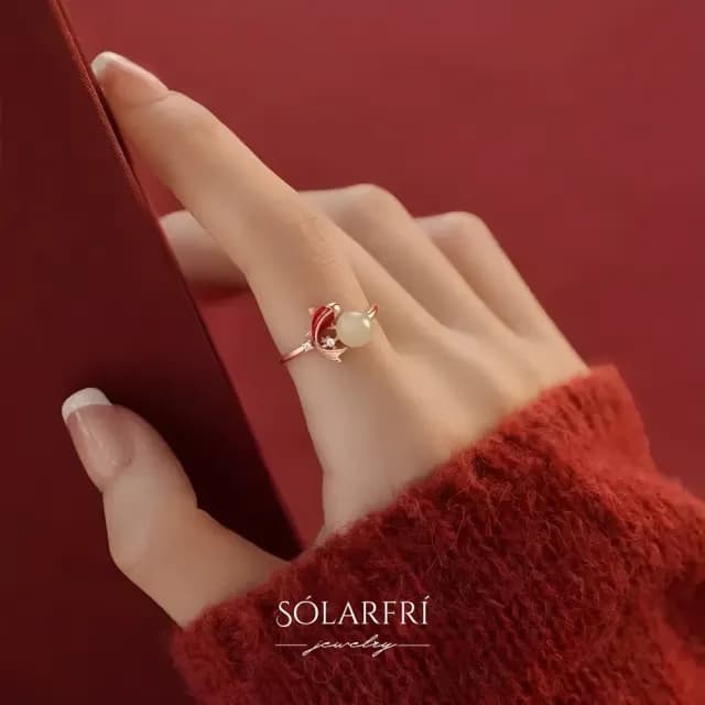 【SOLARFRi】輕奢閃耀戒指｜可調整戒圍大小禮盒包裝(閨蜜情人女友母親老婆生日聖誕禮物)