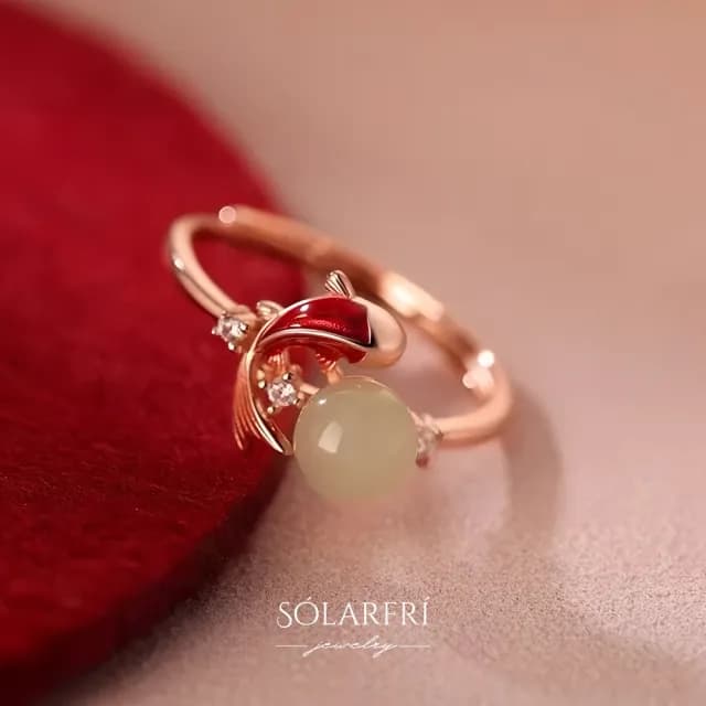 【SOLARFRi】輕奢閃耀戒指｜可調整戒圍大小禮盒包裝(閨蜜情人女友母親老婆生日聖誕禮物)