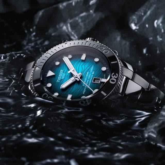 【TISSOT 天梭 官方授權】SEASTAR2000海星系列 潛水機械腕錶 母親節 禮物 推薦(T1206071104100)