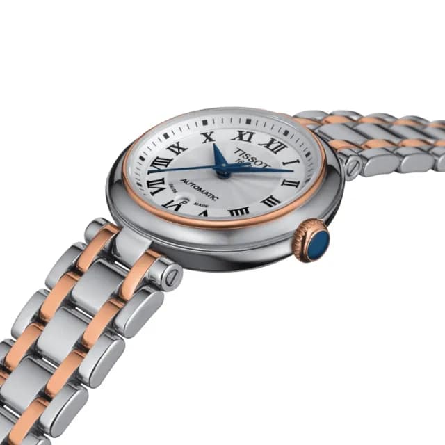 【TISSOT 天梭 官方授權】BELLISSIMA系列 知性時尚機械腕錶 畢業禮物 送禮 推薦(T1262072201300)
