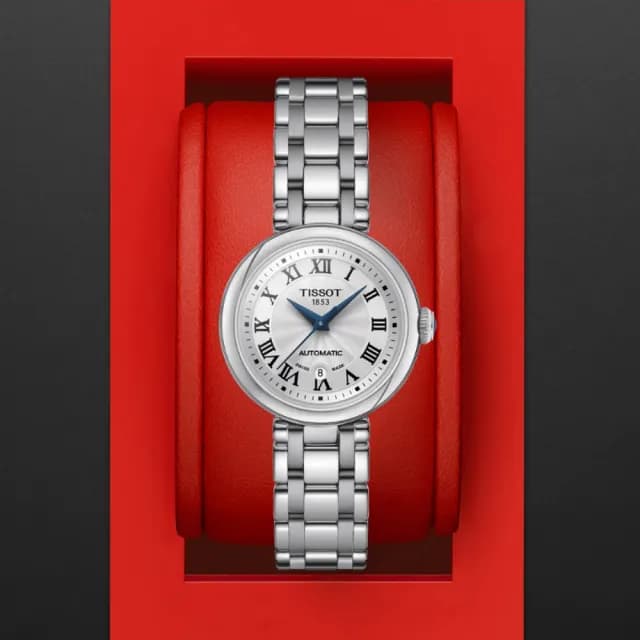 【TISSOT 天梭 官方授權】BELLISSIMA系列 知性時尚機械腕錶 畢業禮物 送禮 推薦(T1262071101300)