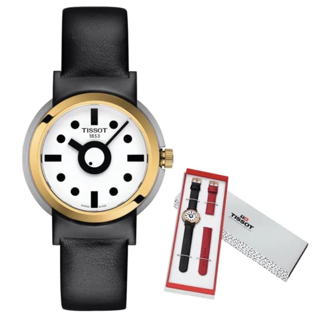 【TISSOT 天梭 官方授權】HERITAGE MEMPHIS系列 時尚腕錶 七夕 情人節 禮物 送禮 推薦(T1342102701100)