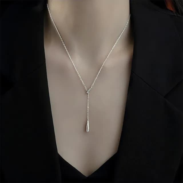 【KT DADA】銀項鍊 銀飾品 女生飾品 女生禮物 造型項鍊 女朋友生日禮物 情人節禮物 925銀項鍊