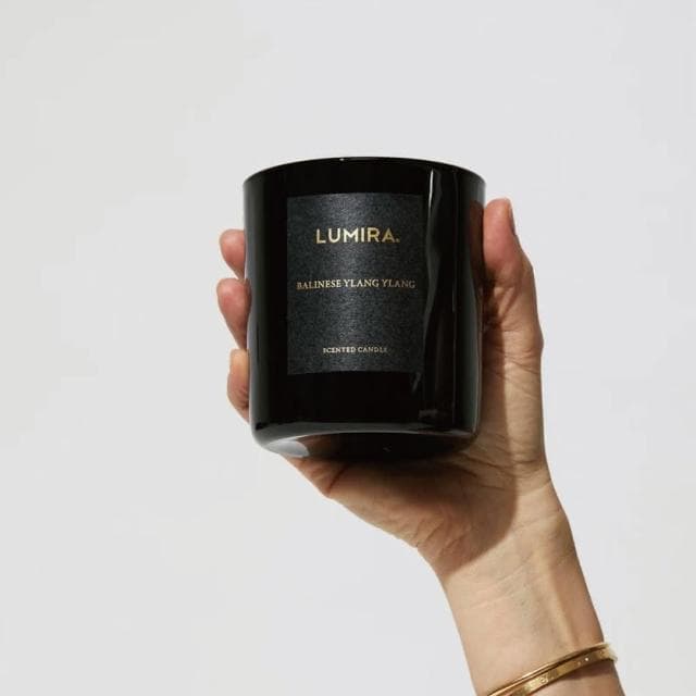 【LUMIRA】經典黑瓶蠟燭 Balinese Ylang Ylang 峇厘島依蘭依蘭 300g