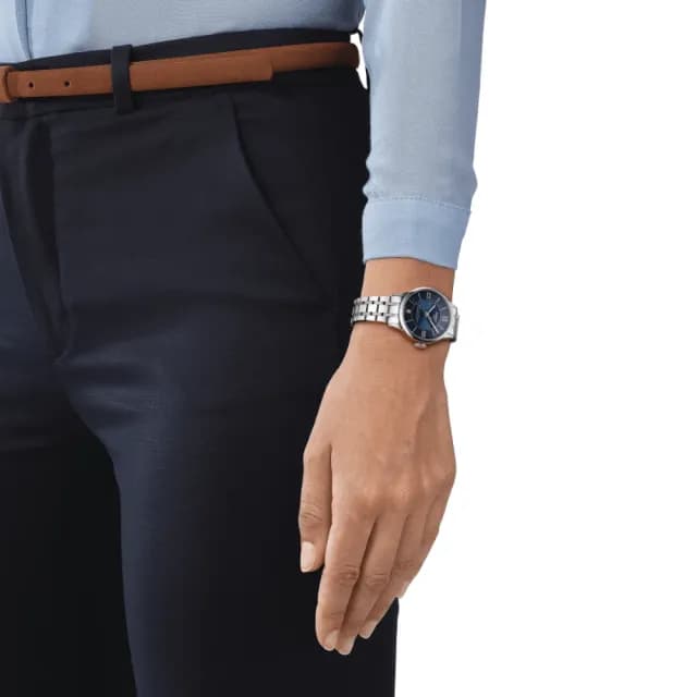 【TISSOT 天梭 官方授權】TOURELLES 杜魯爾系列 機械腕錶 畢業禮物 送禮 推薦(T0992071104800)