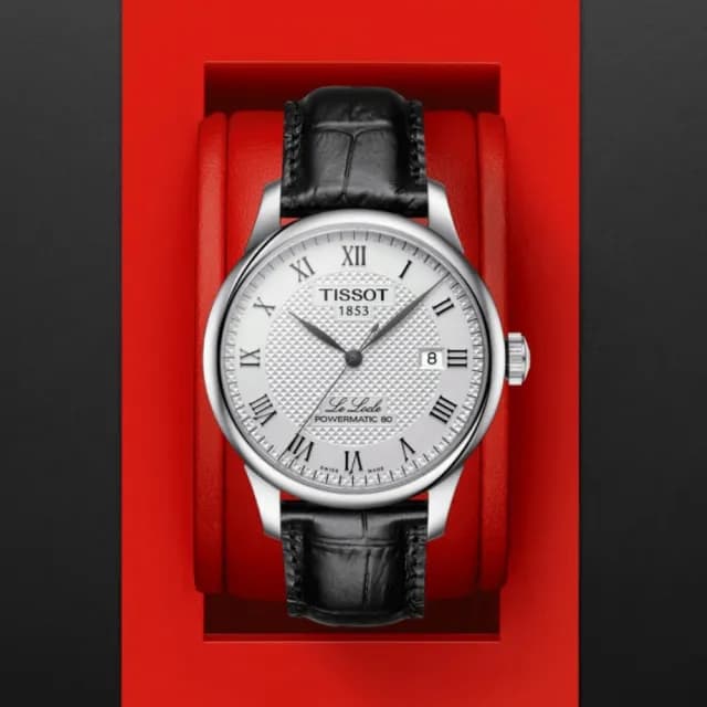 【TISSOT 天梭 官方授權】LE LOCLE 力洛克系列 機械腕錶 畢業禮物 送禮 推薦(T0064071603300)