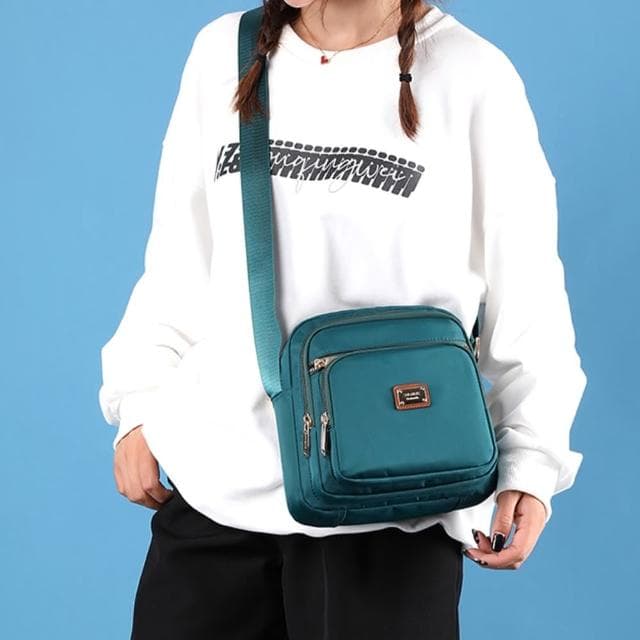 【MoonDy】母親節禮物 包包女尼龍斜背包多隔層側背小包小包包隨身小包媽媽包側背包側背包女防水側背包