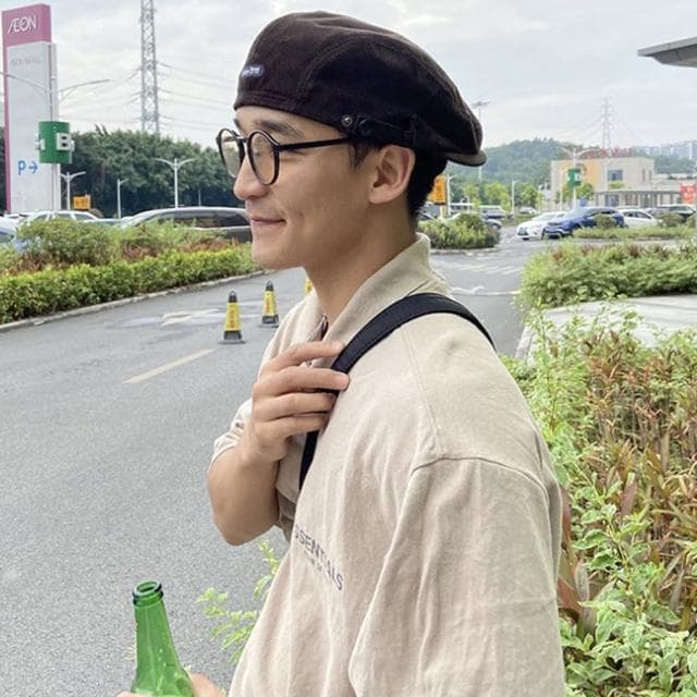 【KT DADA】母親節禮物 小偷帽 韓國帽子 大頭圍帽子 帽子 復古 日系 顯瘦神器 貝雷帽 畫家帽 反戴帽 燈芯絨