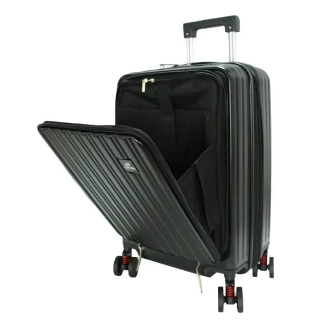 【Captain】里昂 20吋 前開海關鎖避震輪行李箱(側開 前開 多色可選 海關鎖 避震輪)