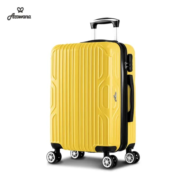 【Arowana 亞諾納】20吋PC亮彩系登機箱/行李箱(多色任選)
