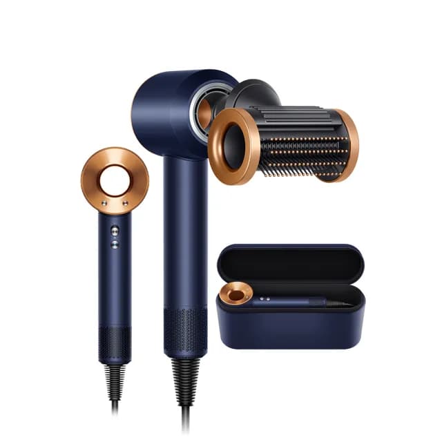 【dyson 戴森 限量福利品】HD15 Supersonic 全新一代 吹風機 溫控 負離子(普魯士藍 精裝盒版)