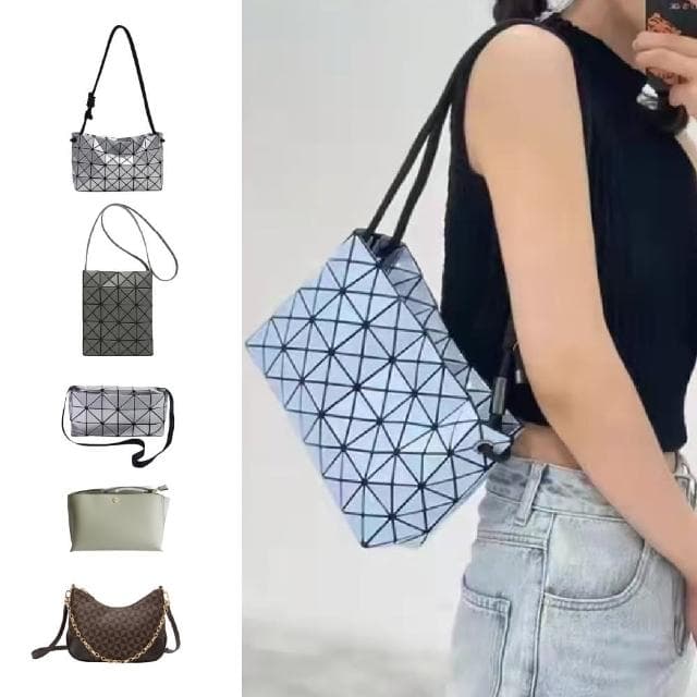 【LEEHER】女生包包/斜背包/生日禮物女生/豆腐包包/包包女/女生包包/菱格包包/側背包/斜背包女/小眾包包