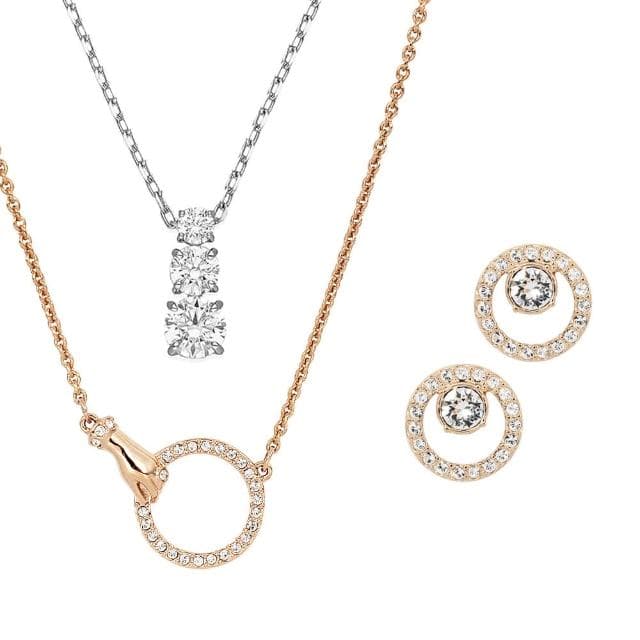 【SWAROVSKI 施華洛世奇】母親節送禮 璀璨水晶飾品(多款選)