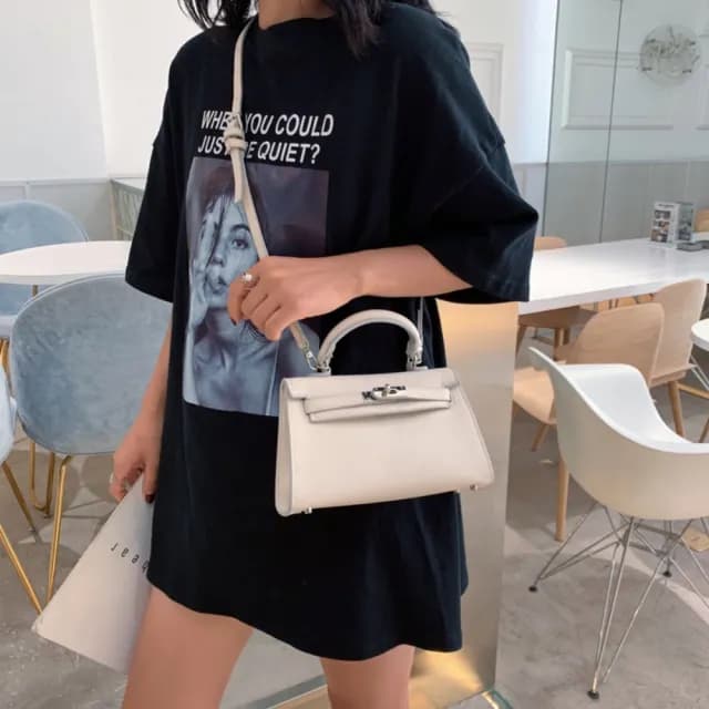 【MoonDy】情人節禮物 真皮包包  包包女 女生包包 鎖頭包 22 手包 品質好 側背包 斜背包 女生單肩包 女士包