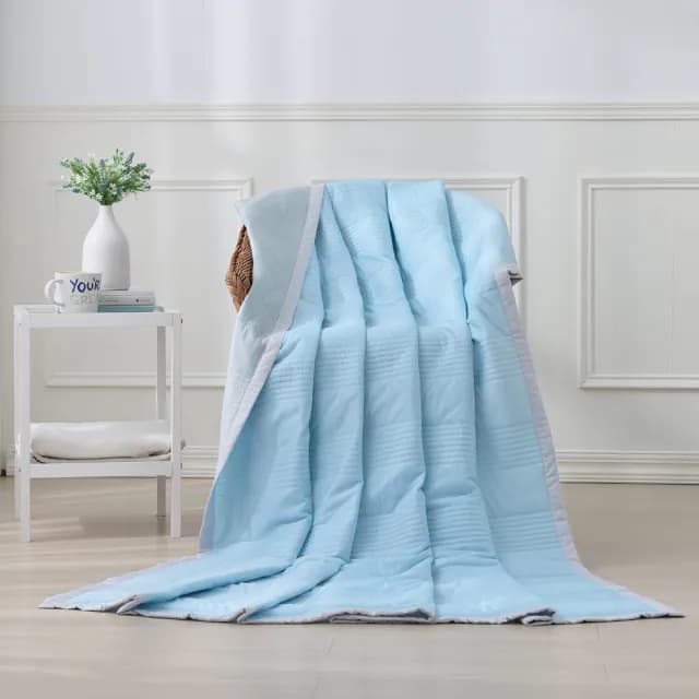 【ISHUR 伊舒爾】冰感絲涼被 瞬間酷涼 150x200公分(涼被/夏被/涼被/冰冰被/速)