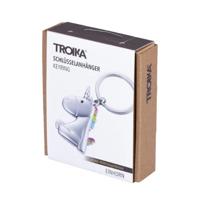 【Troika】情人節禮物 七夕 彩色獨角獸鑰匙圈(可愛百搭風格)
