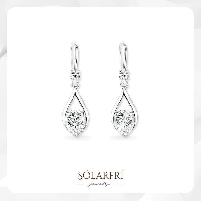 【SOLARFRi】銀針耳環｜優選親膚材質配戴舒適 附品牌禮盒包裝(閨蜜情人女友母親老婆禮物)